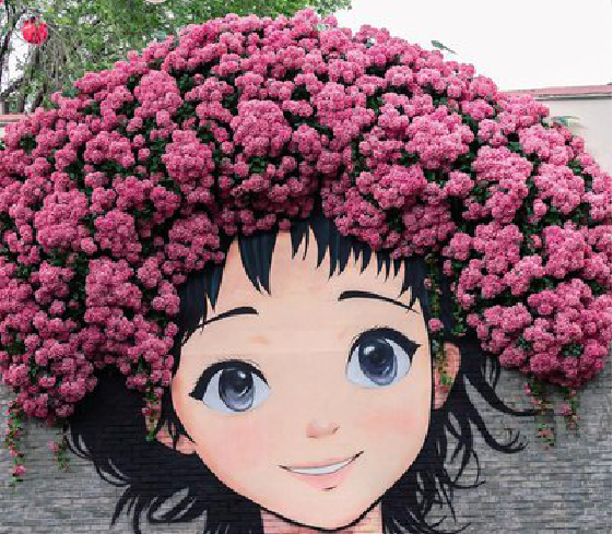 阜阳墙体彩绘-网红墙打卡