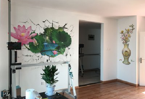 阜阳墙体彩绘相比墙纸的优势。