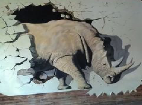 阜阳在墙绘中，如何绘制3D效果？